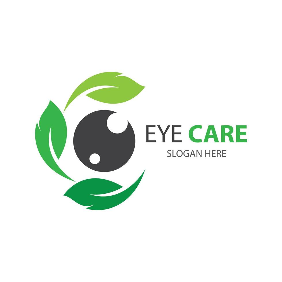 Eye care logo images vector