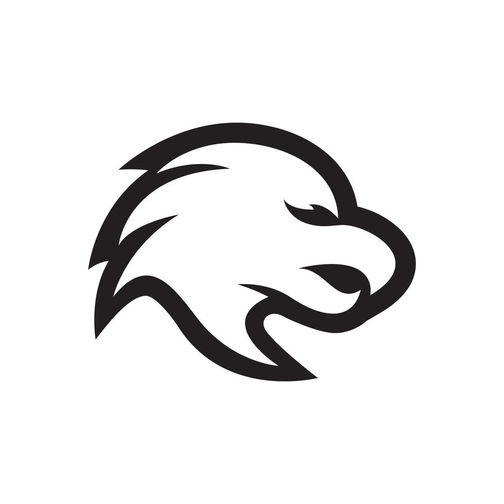 Eagle logo images vector