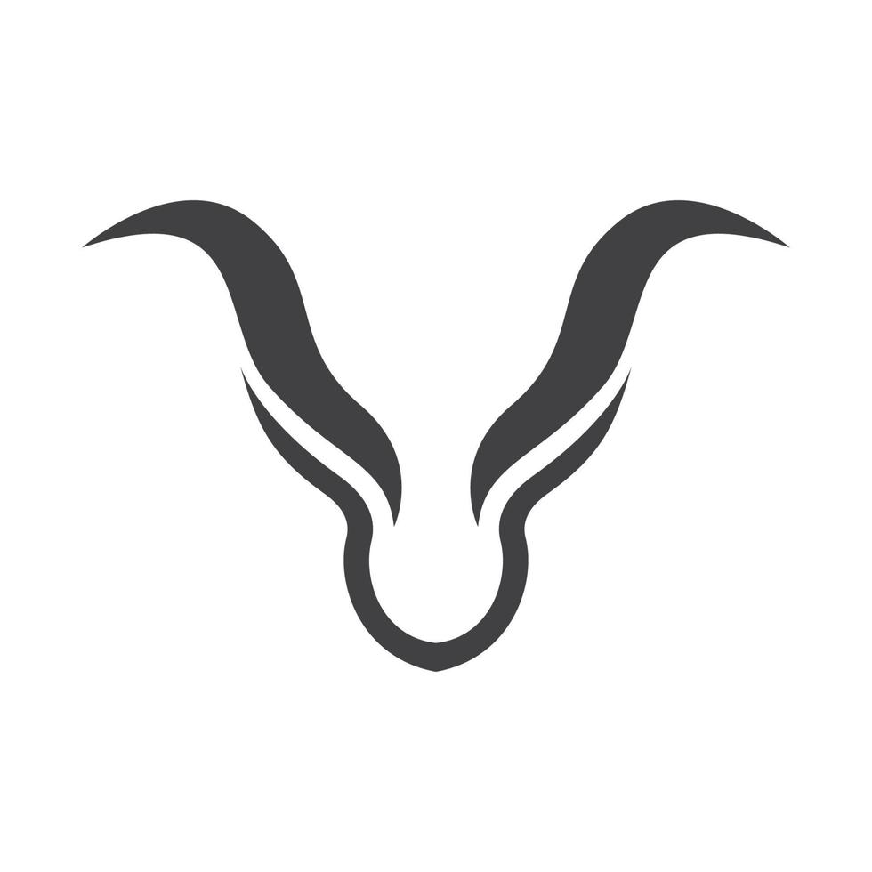 imágenes de bull head logo vector