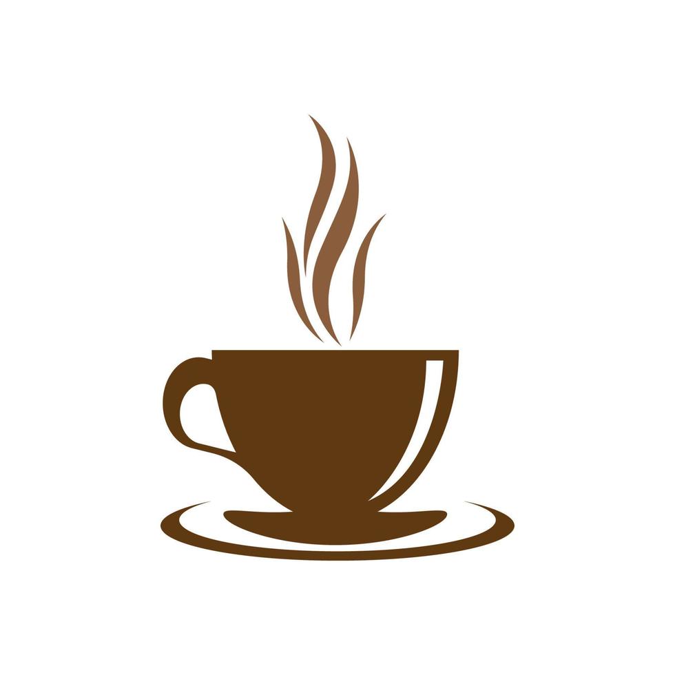 Coffee cup logo images vector