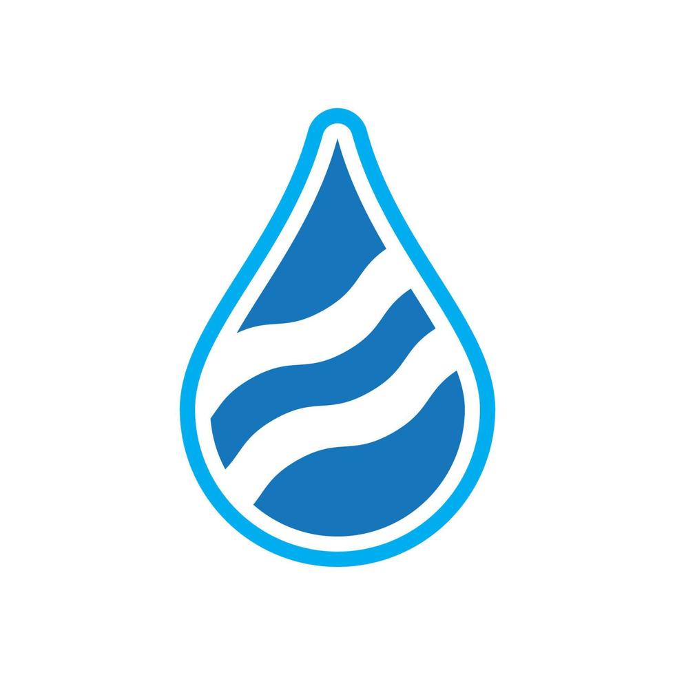 Water drop logo images vector