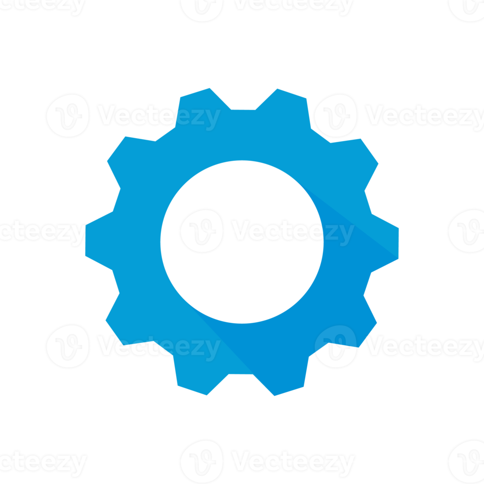 Gear wheel icon. Machine gear for setting Ideas to drive business forward through innovation. png