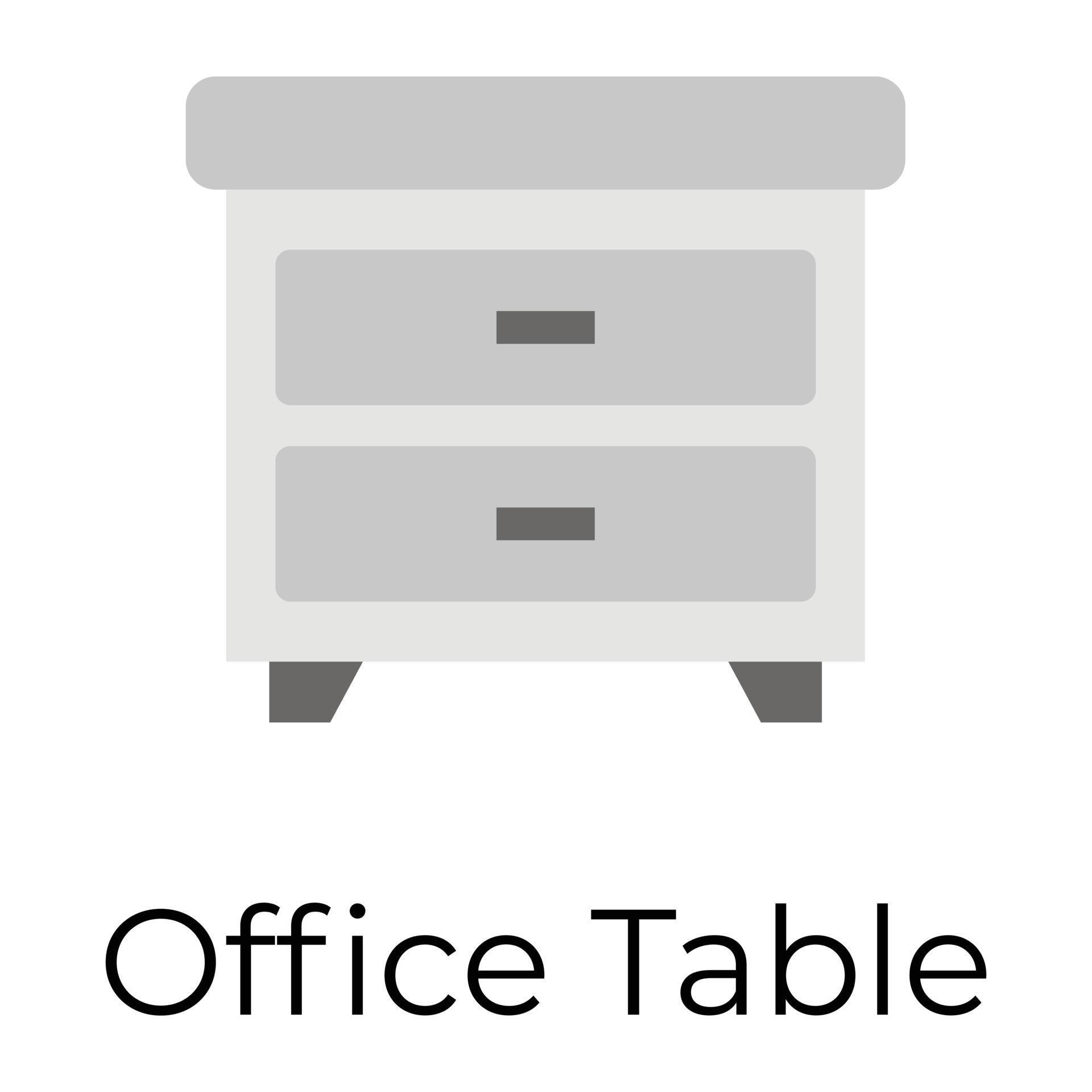 Trendy Office Table 14605141 Vector Art at Vecteezy
