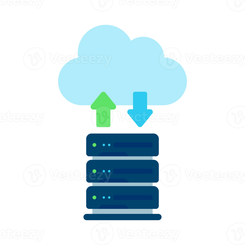database server data storage technology on cloud computing for file security png