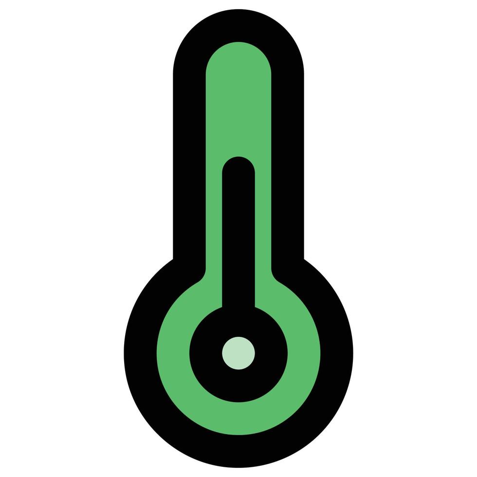 Thermometer Icon, Summer Theme vector