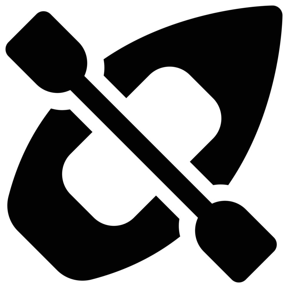 Canoe icon, Summer Theme vector