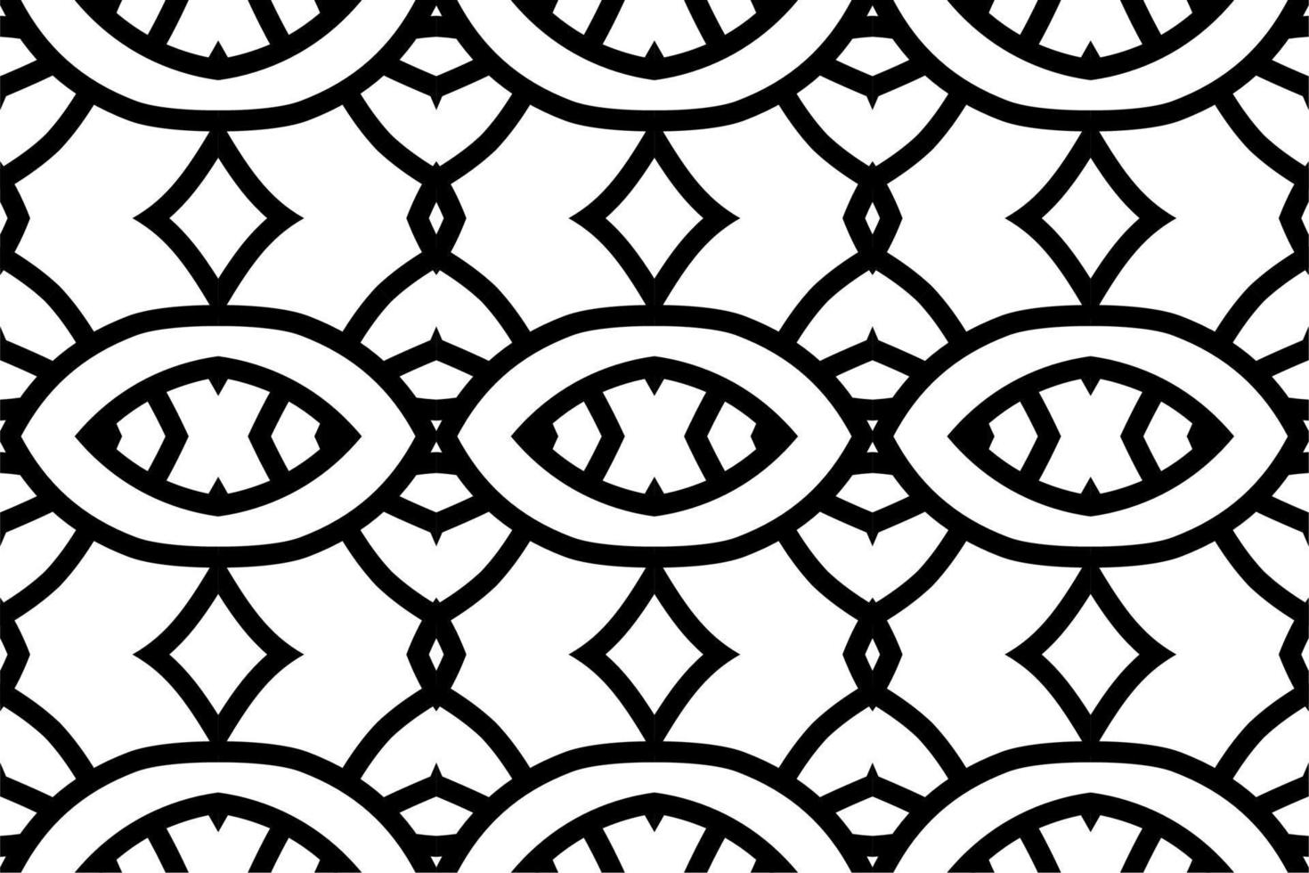simple background. black and white seamless pattern vector