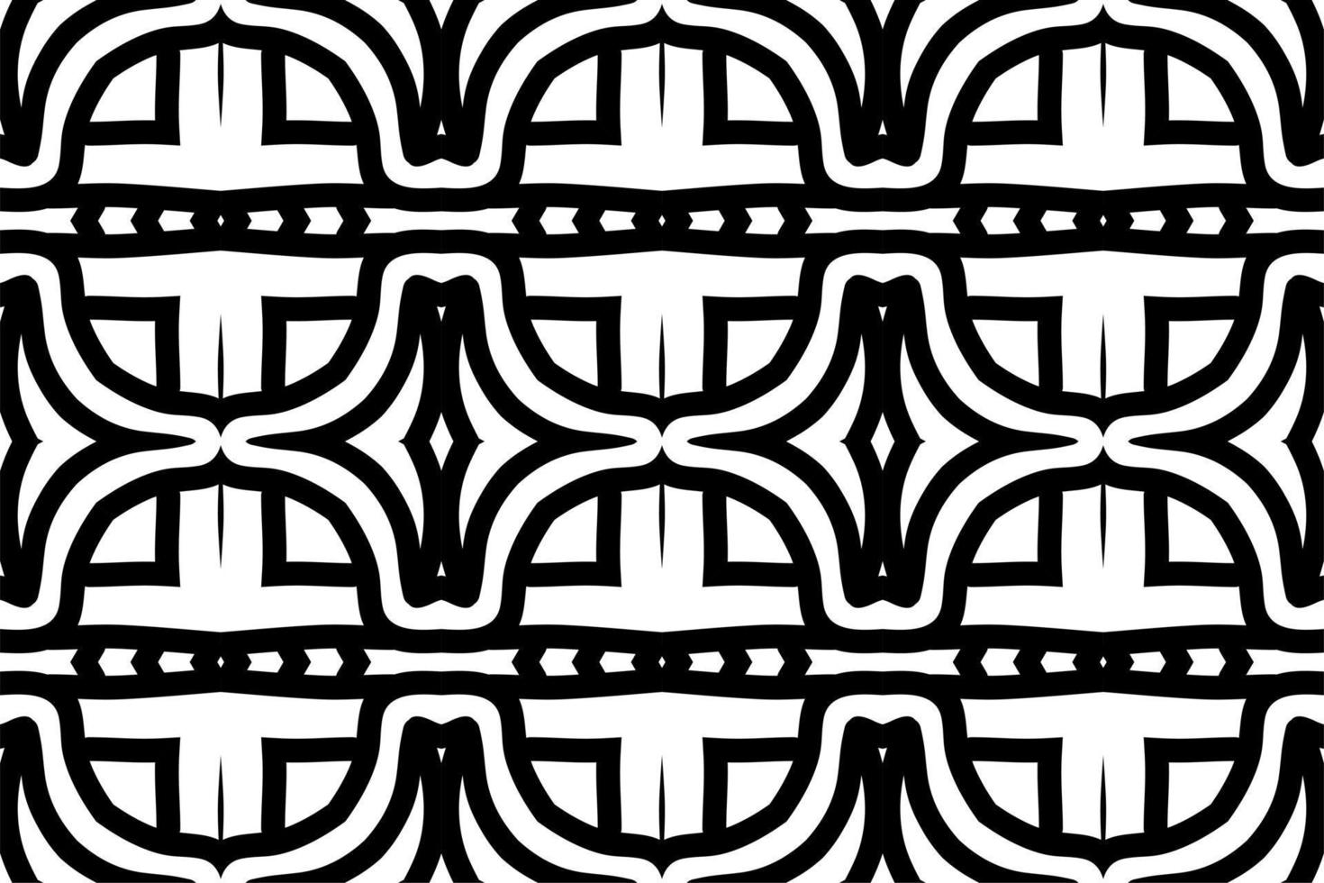 SEAMLESS PATTERN. BLACK AND WHITE SIMPLE BACKGROUND. vector