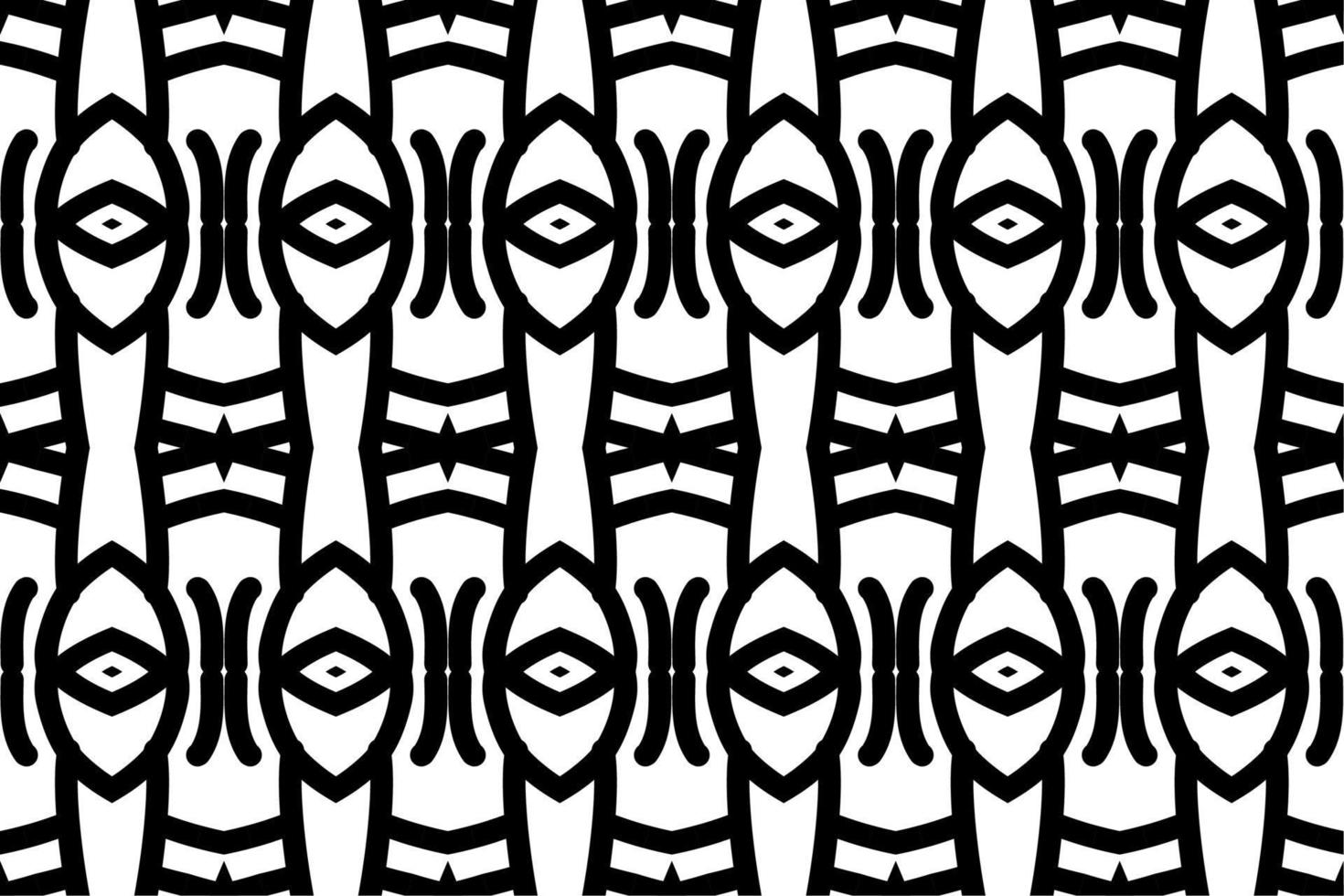 simple background. black and white seamless pattern vector