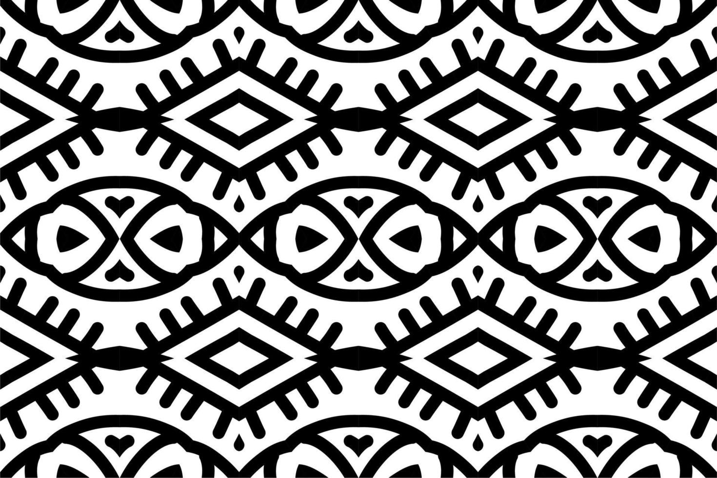 simple background. black and white seamless pattern vector