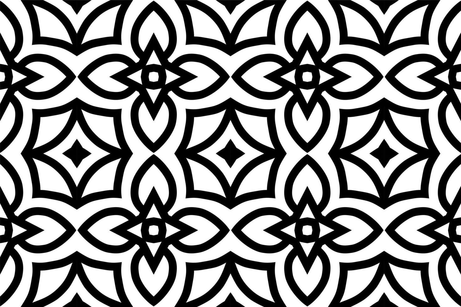 SEAMLESS PATTERN. BLACK AND WHITE SIMPLE BACKGROUND. vector