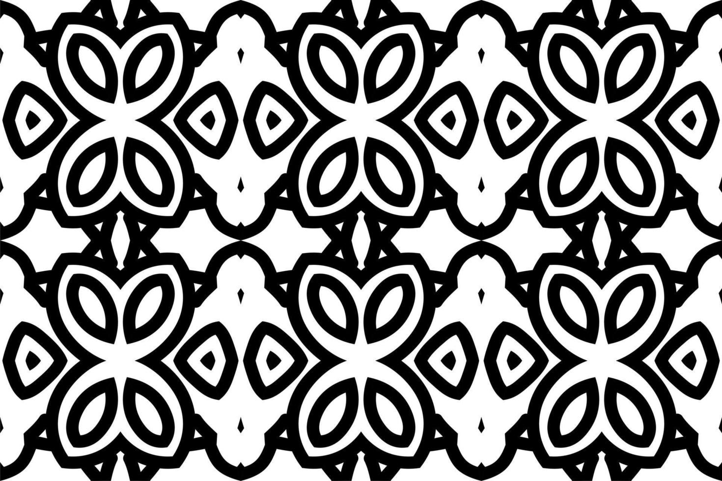 SEAMLESS PATTERN. BLACK AND WHITE SIMPLE BACKGROUND. vector