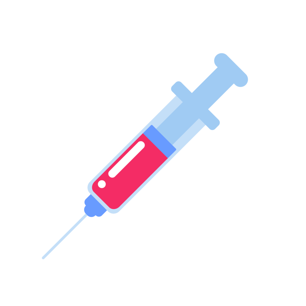 icônes de vaccin et de médecine pour aider les patients concept de prévention des nouvelles souches virales png