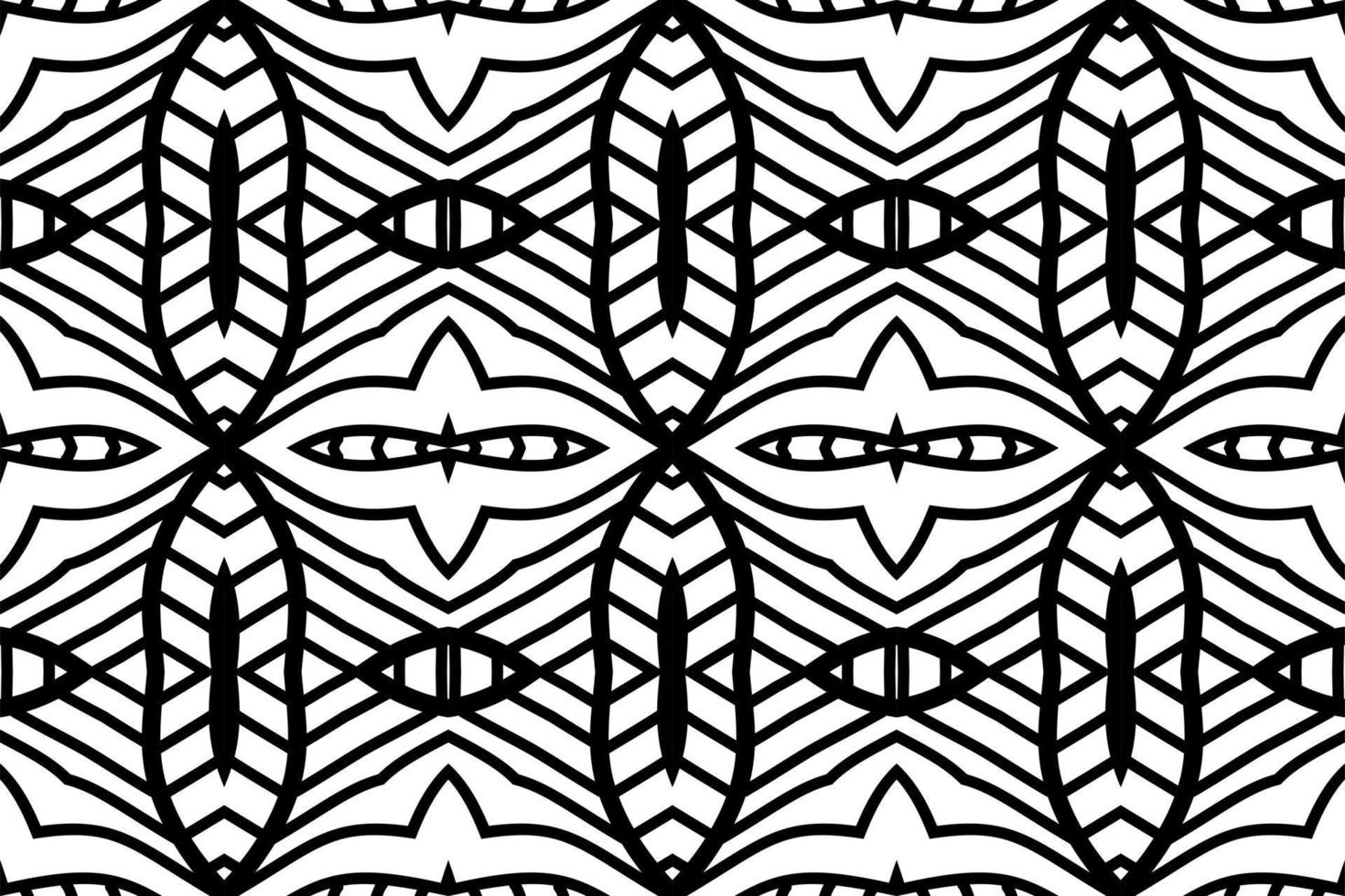 SEAMLESS PATTERN. BLACK AND WHITE SIMPLE BACKGROUND. vector