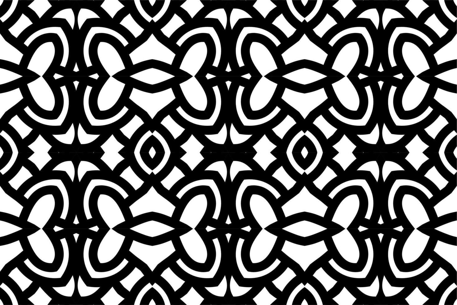simple background. black and white seamless pattern vector