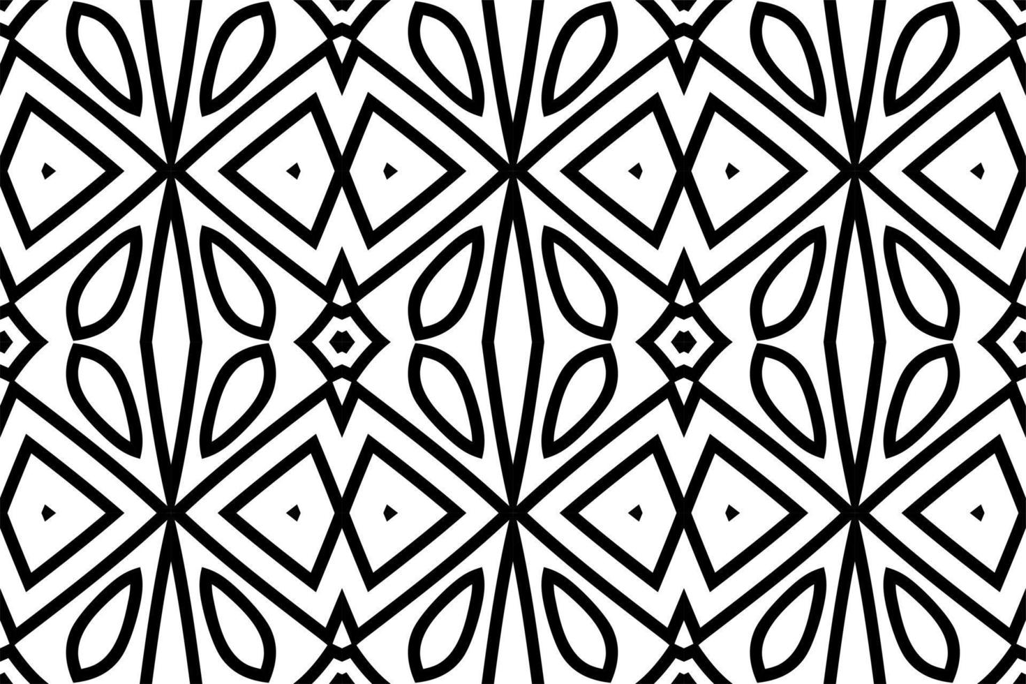 SEAMLESS PATTERN. BLACK AND WHITE SIMPLE BACKGROUND. vector