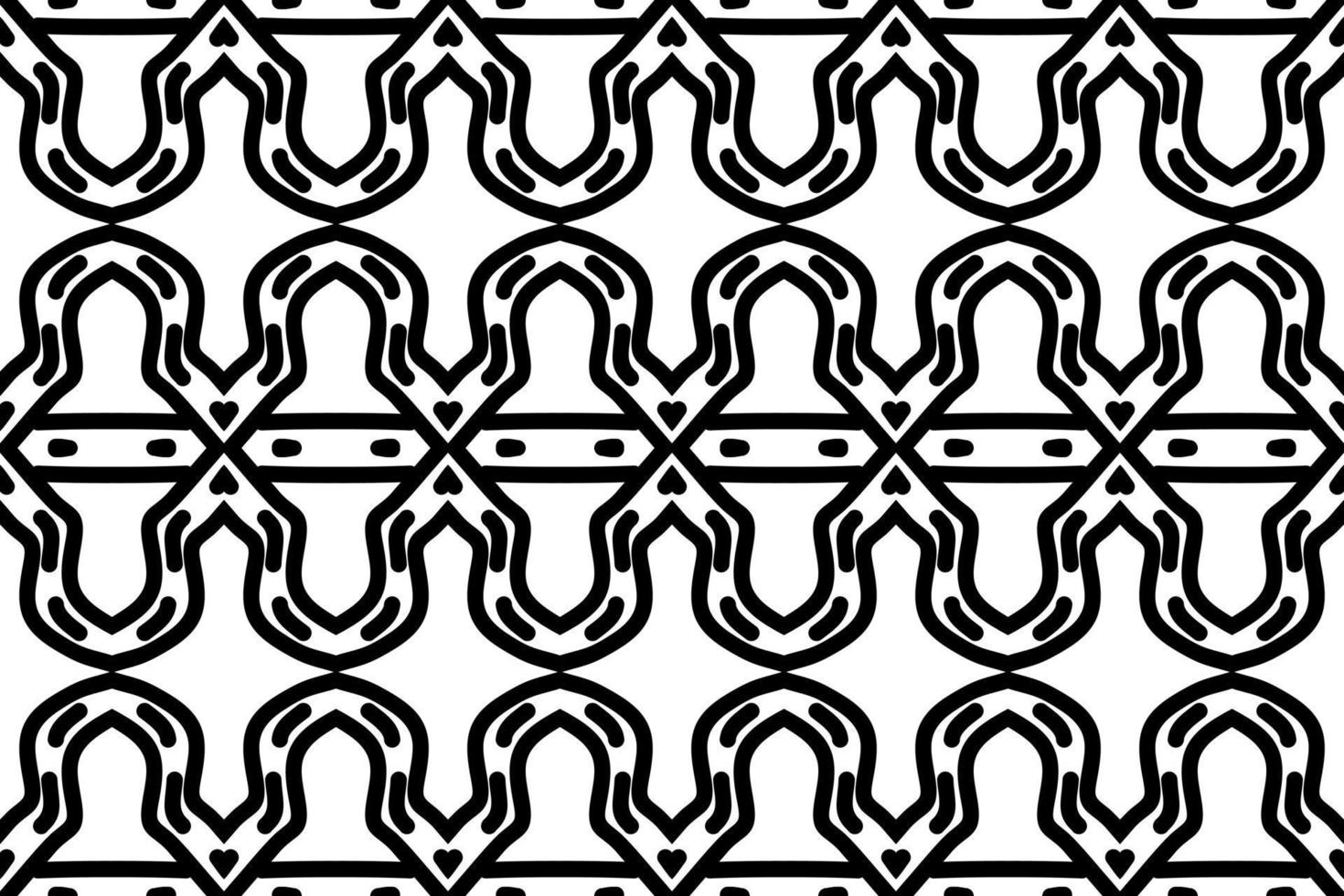 fondo sencillo. patrón transparente blanco y negro vector