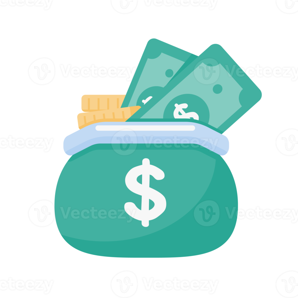 A wallet for storing large amounts of cash. png