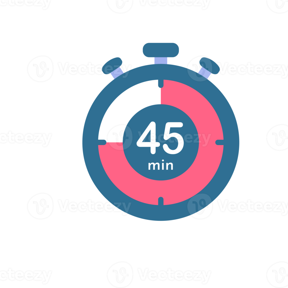 Stopwatch to set reminder time for product promotion schedule. png