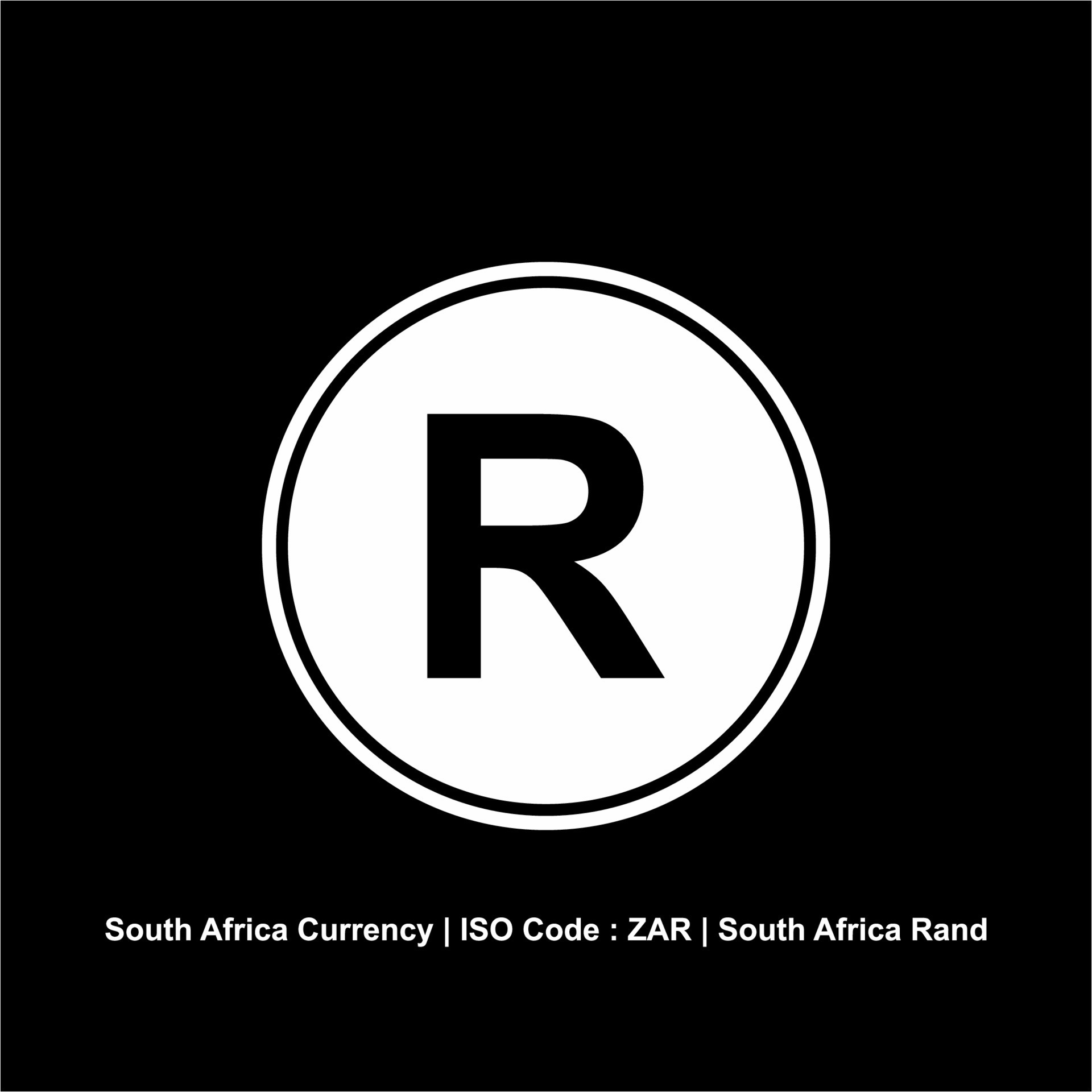 South Africa Currency ZAR Sign The South Africa Rand Icon Symbol south-africa-currency-zar-sign-the-south-africa-rand-icon-symbol