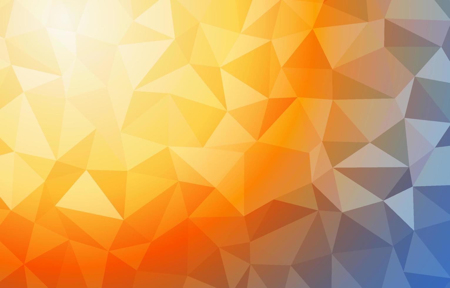 fondo triangular con concepto de color degradado vector