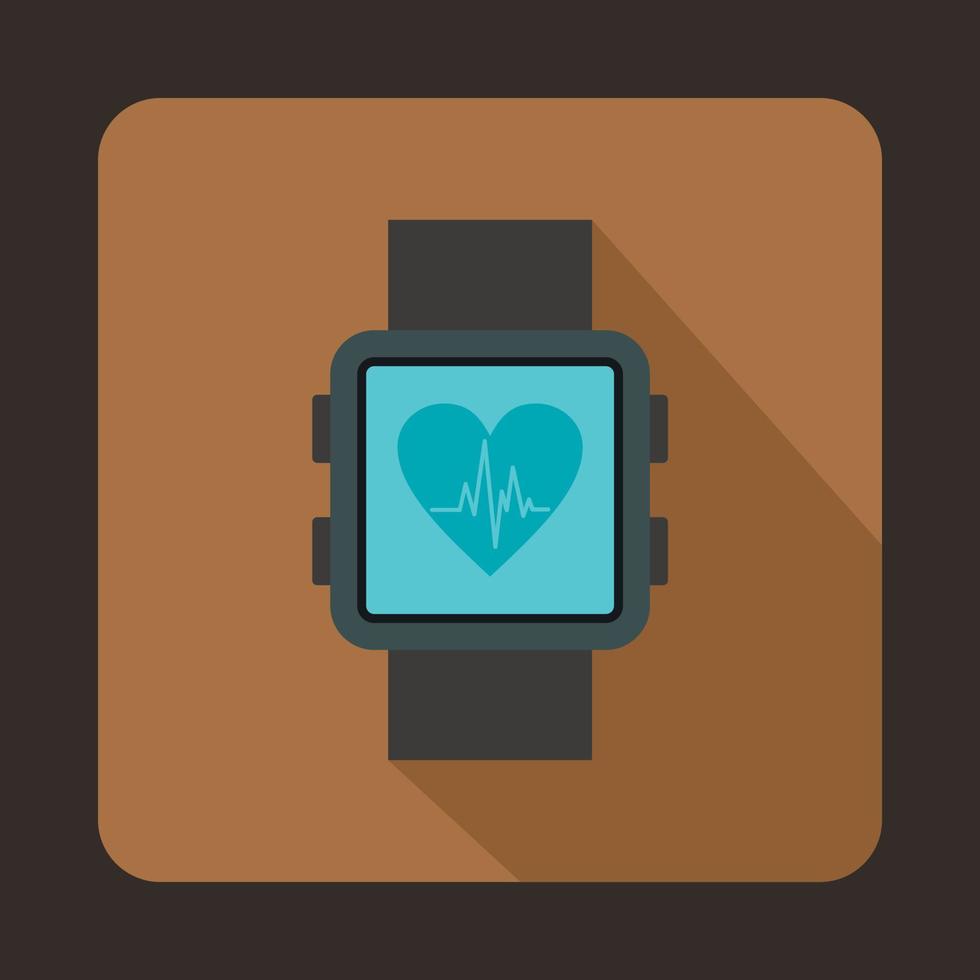 Smartwatch icon in flat style vector