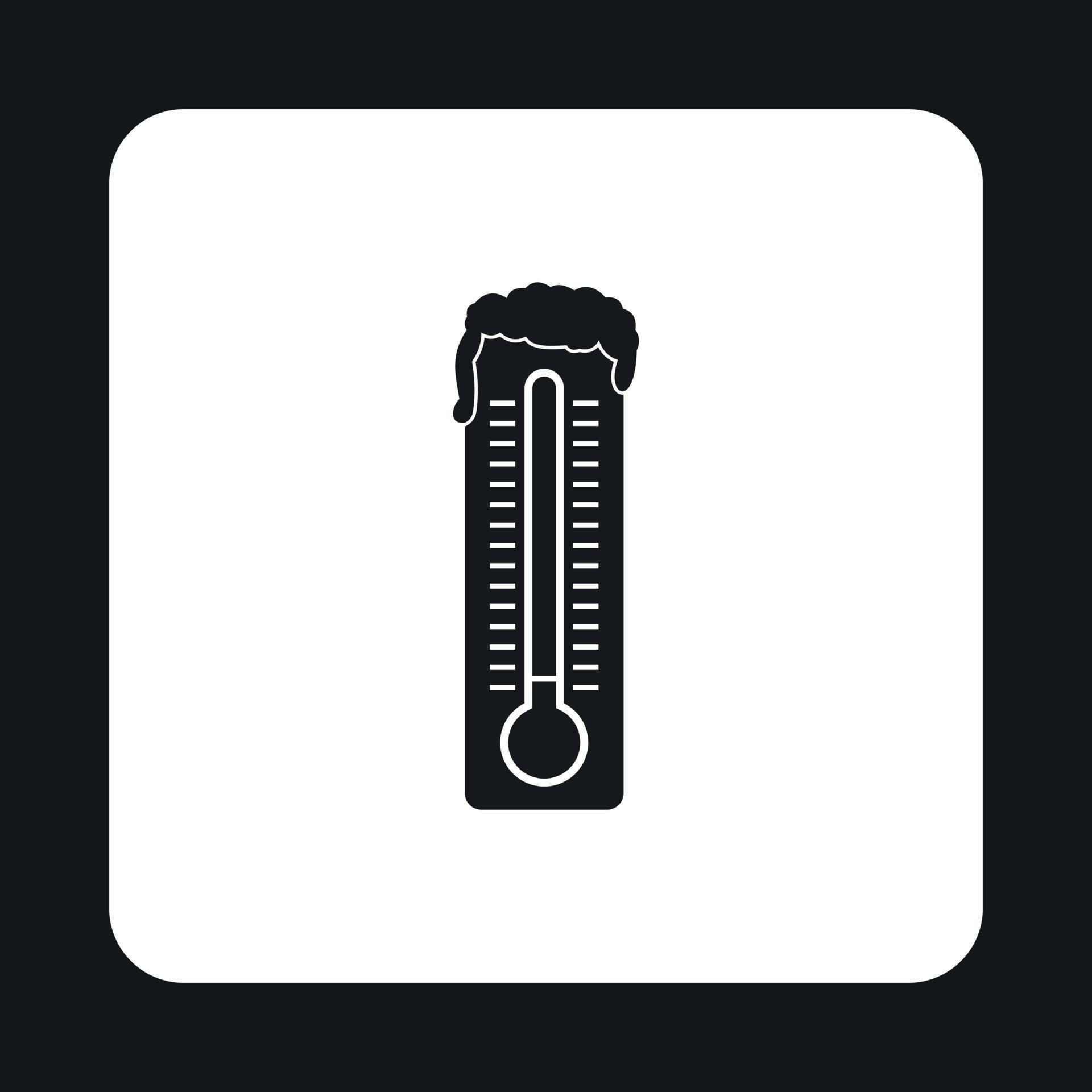 Thermometer with low temperature icon 14607282 Vector Art at Vecteezy