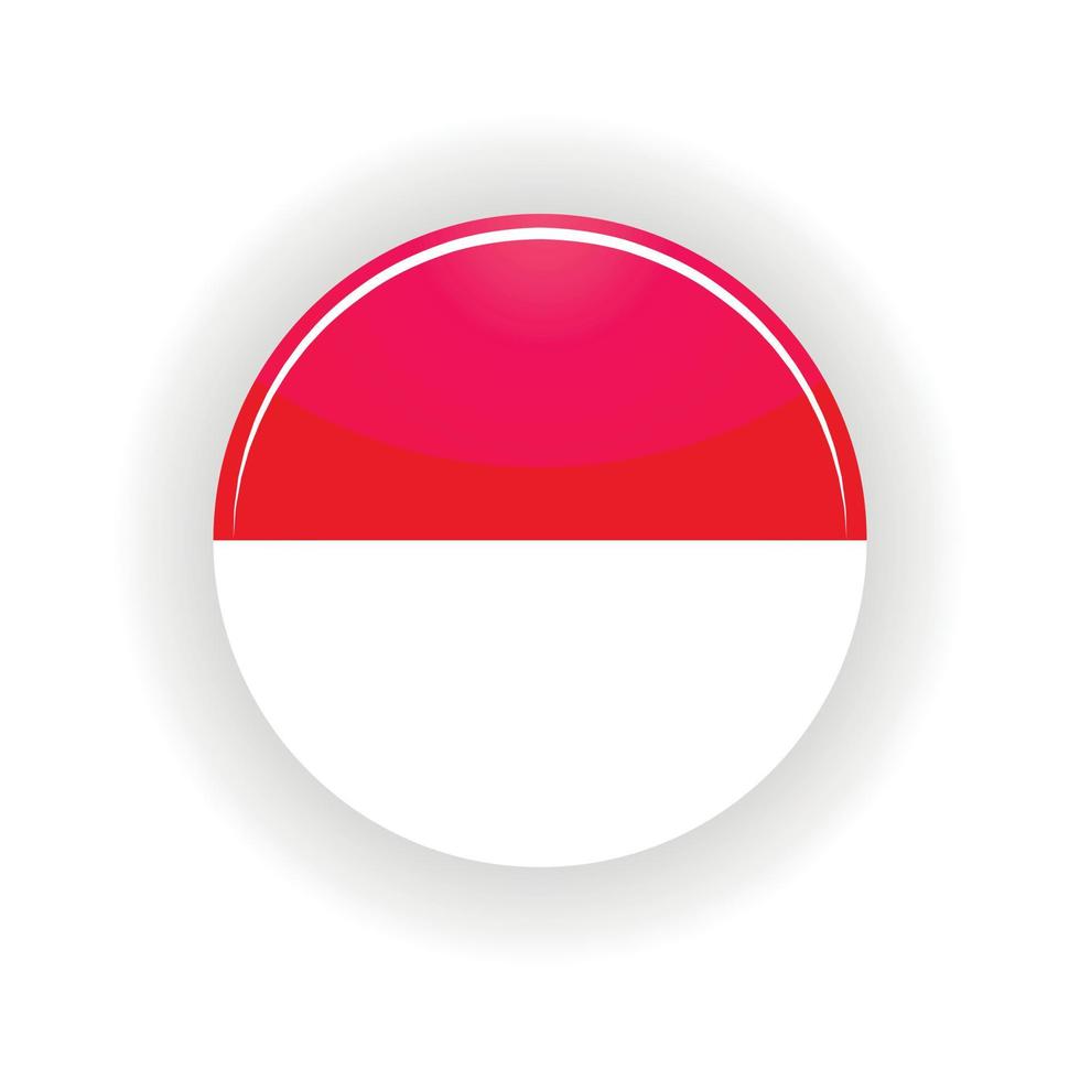Monaco icon circle vector