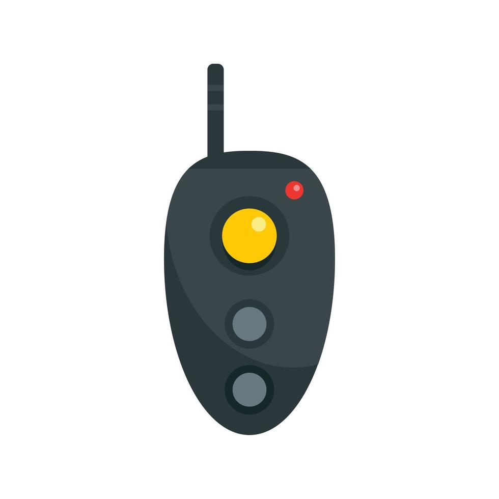 Remote controller icon, flat style vector