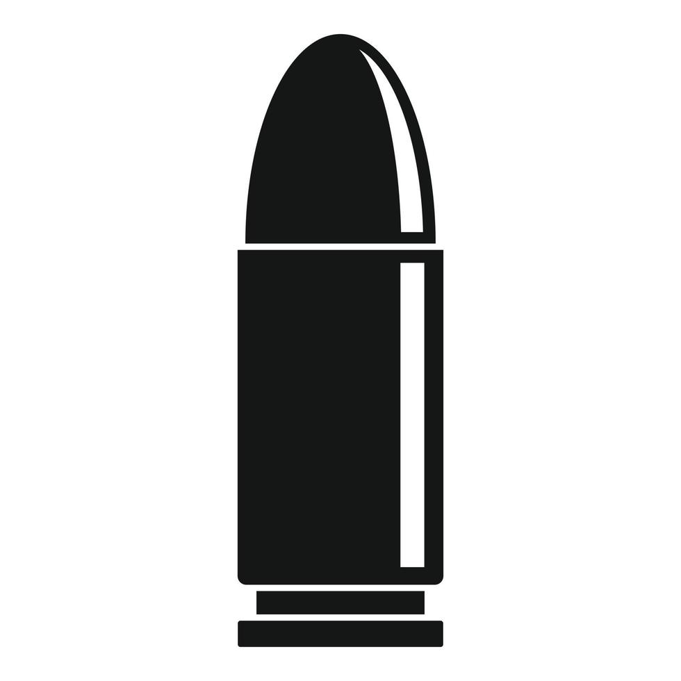 Bullet icon, simple style vector