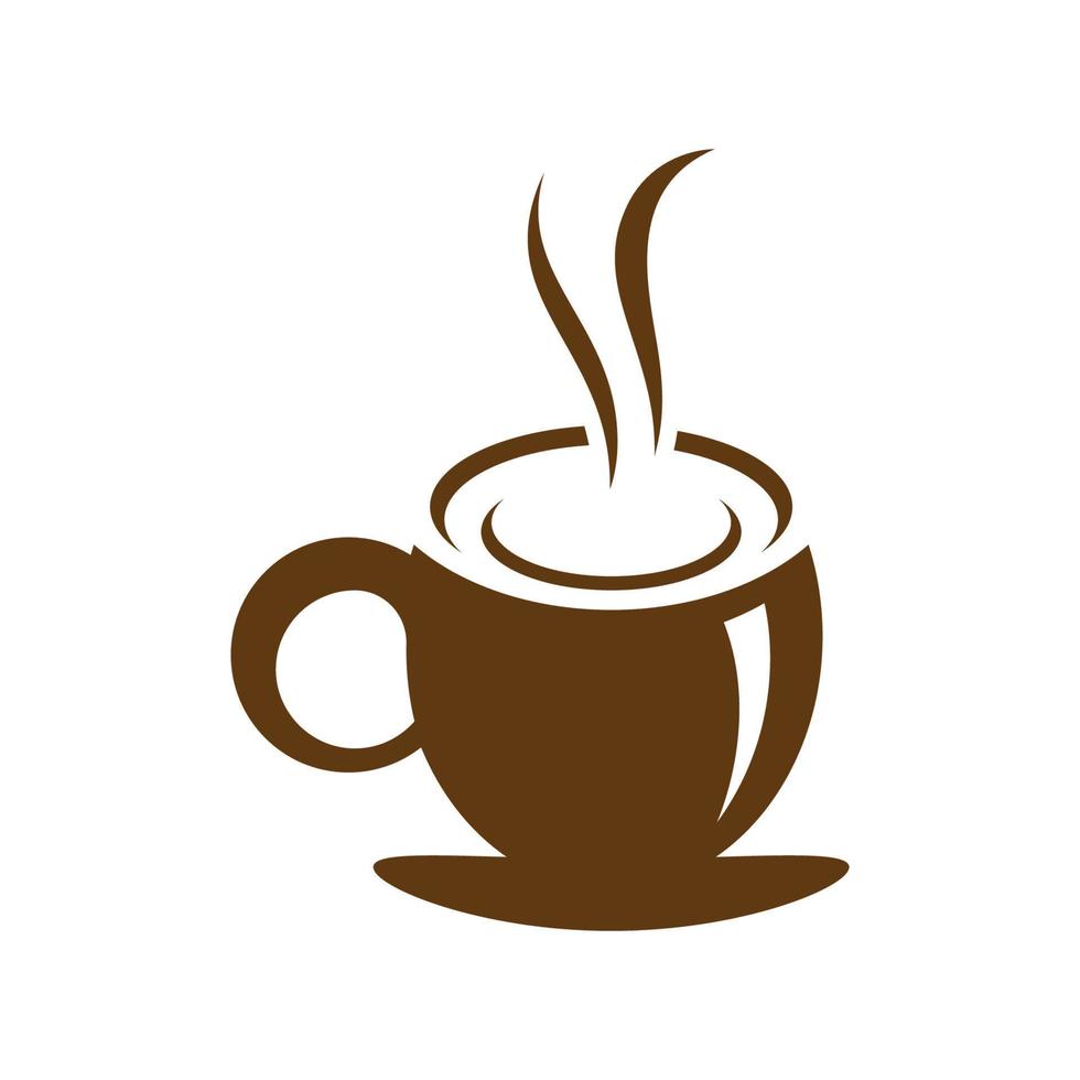 Coffee cup logo images vector