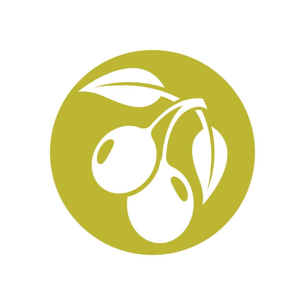 Olive logo images illustration vector