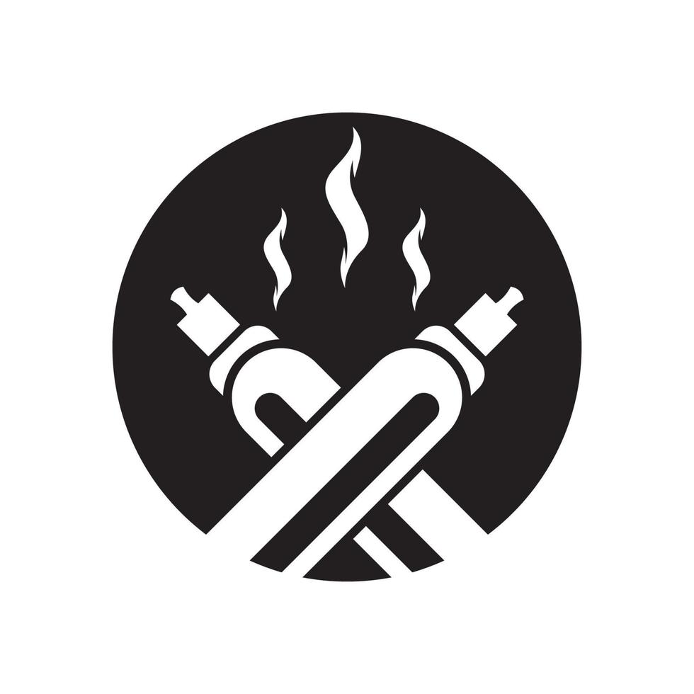 Vaping logo images illustration vector