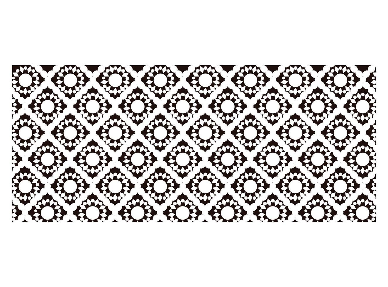 Indonesian Javanese batik cloth painting with pattern and white background. Vector Illustration Suitable for Diagrams, Infographics, And Other Graphic assets