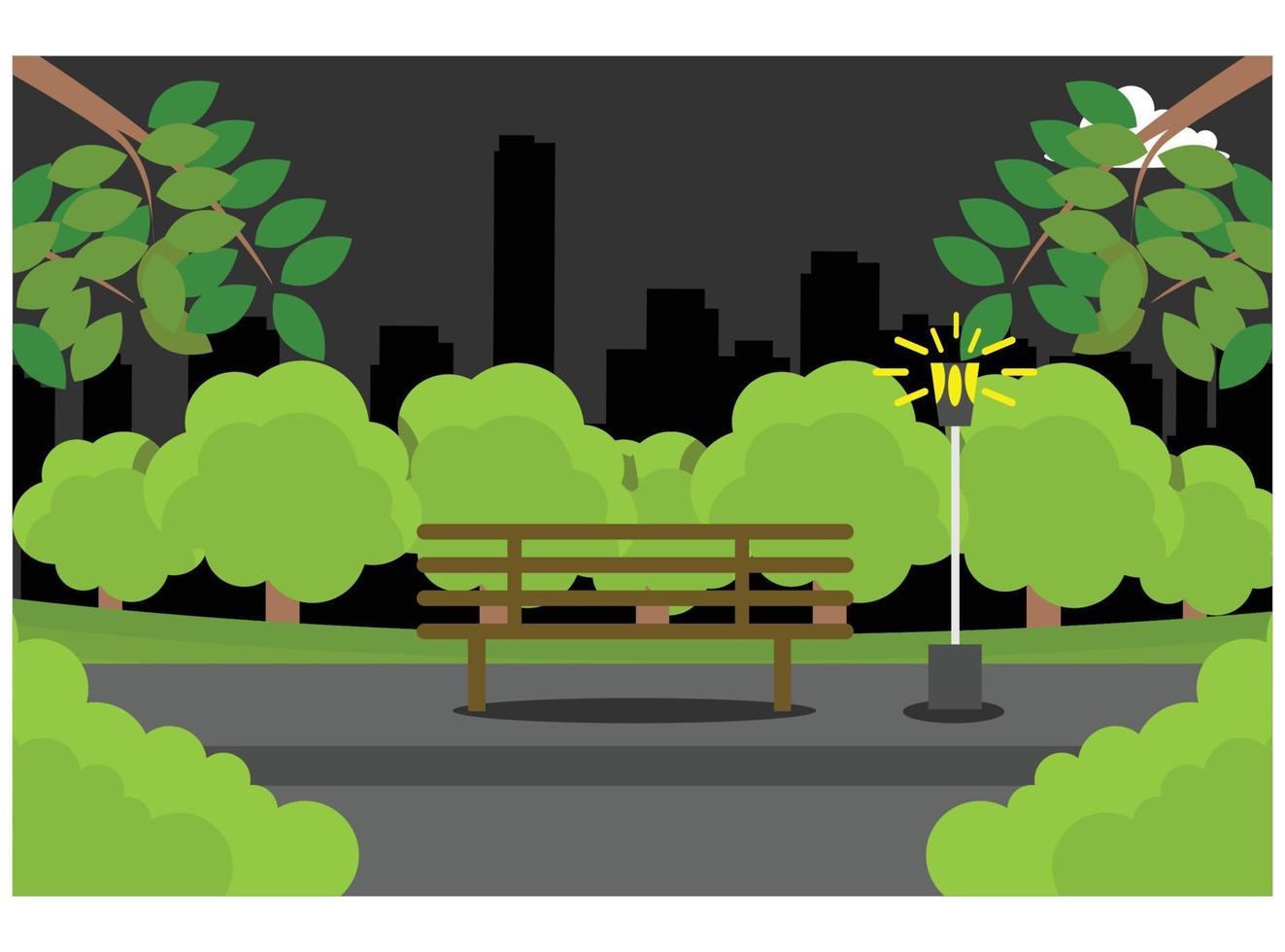 flat illustrations activities outside in park vector illustration. Suitable for Diagrams, Infographics, And Other Graphic assets