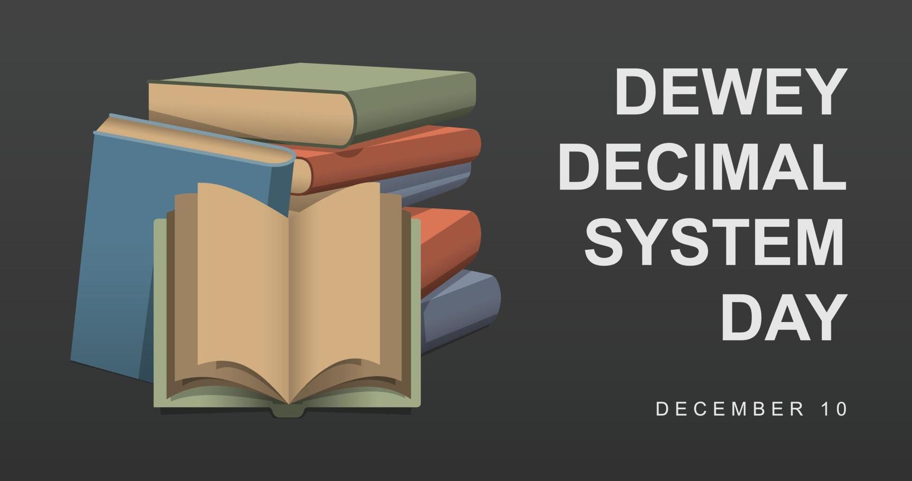 Dewey decimal system day background 14608742 vector art at vecteezy