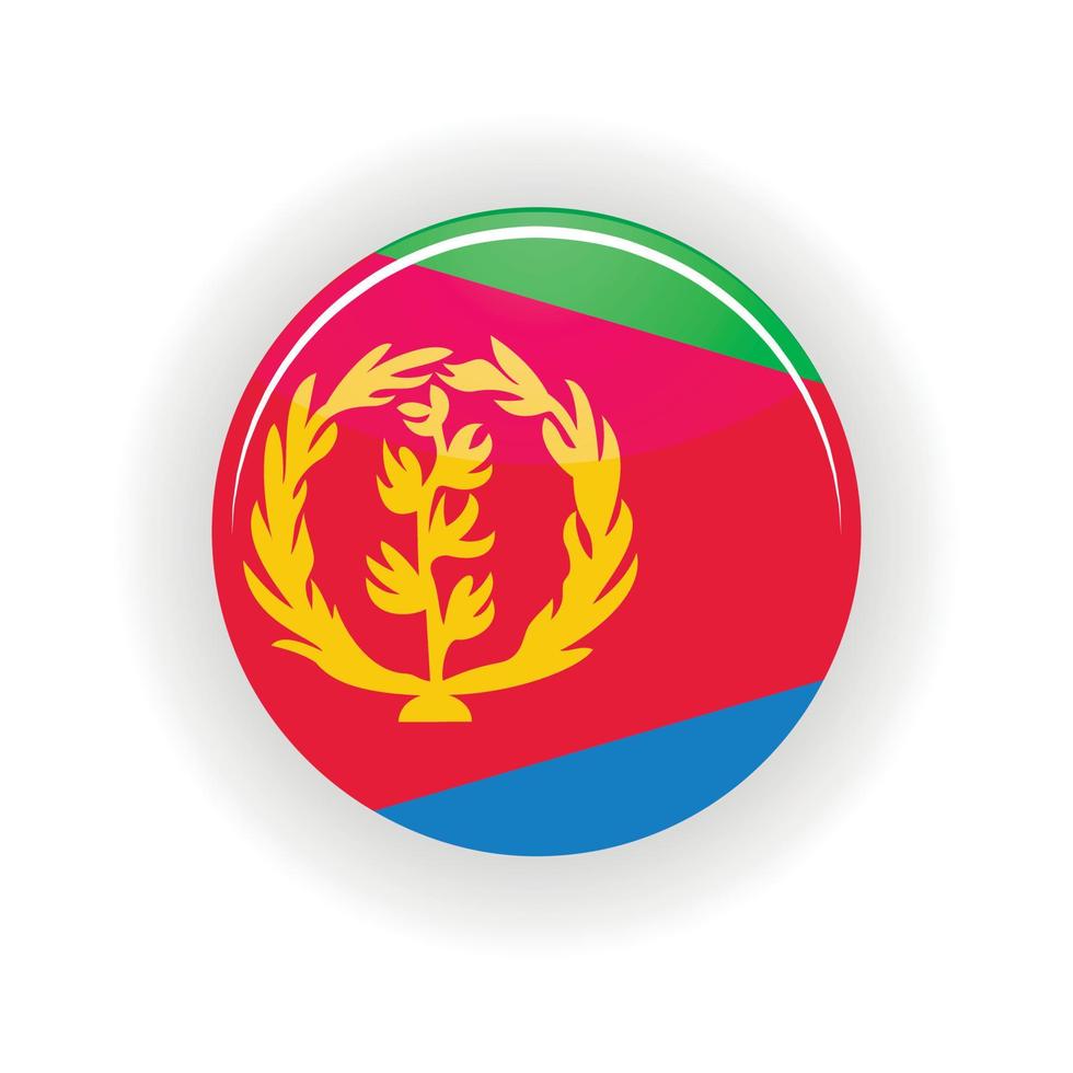 Eritrea icon circle vector