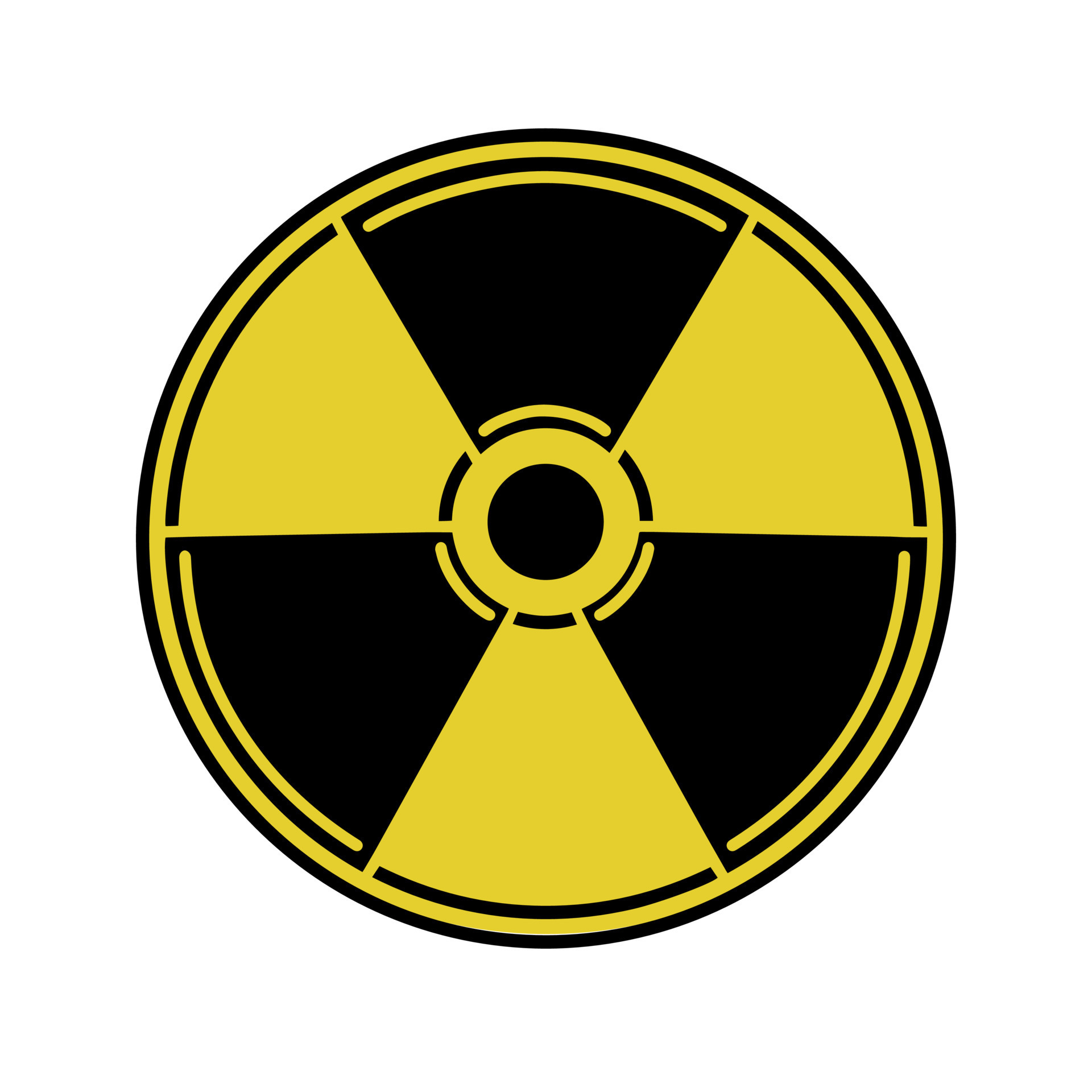 radiation clipart