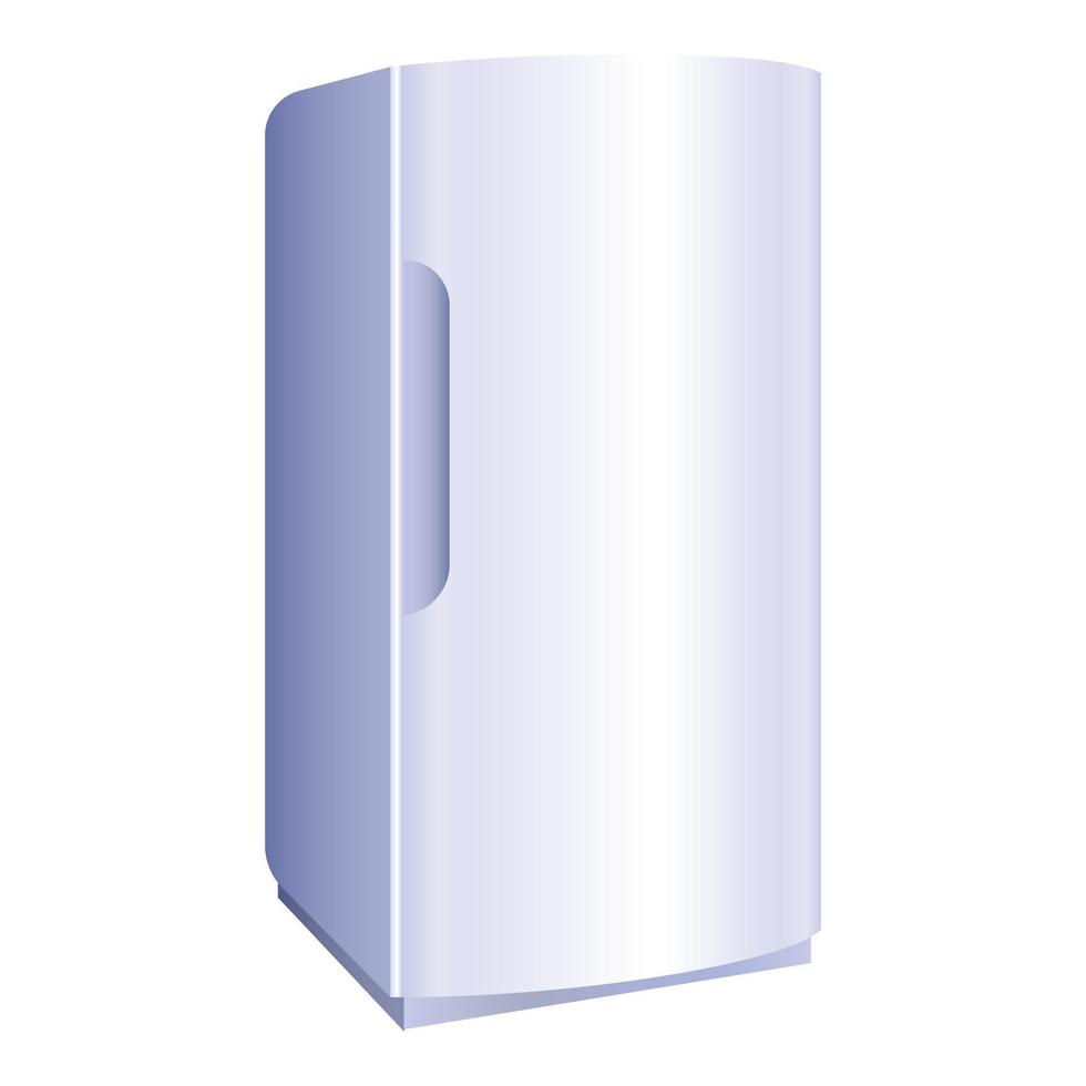 Home freezer icon, cartoon style vector