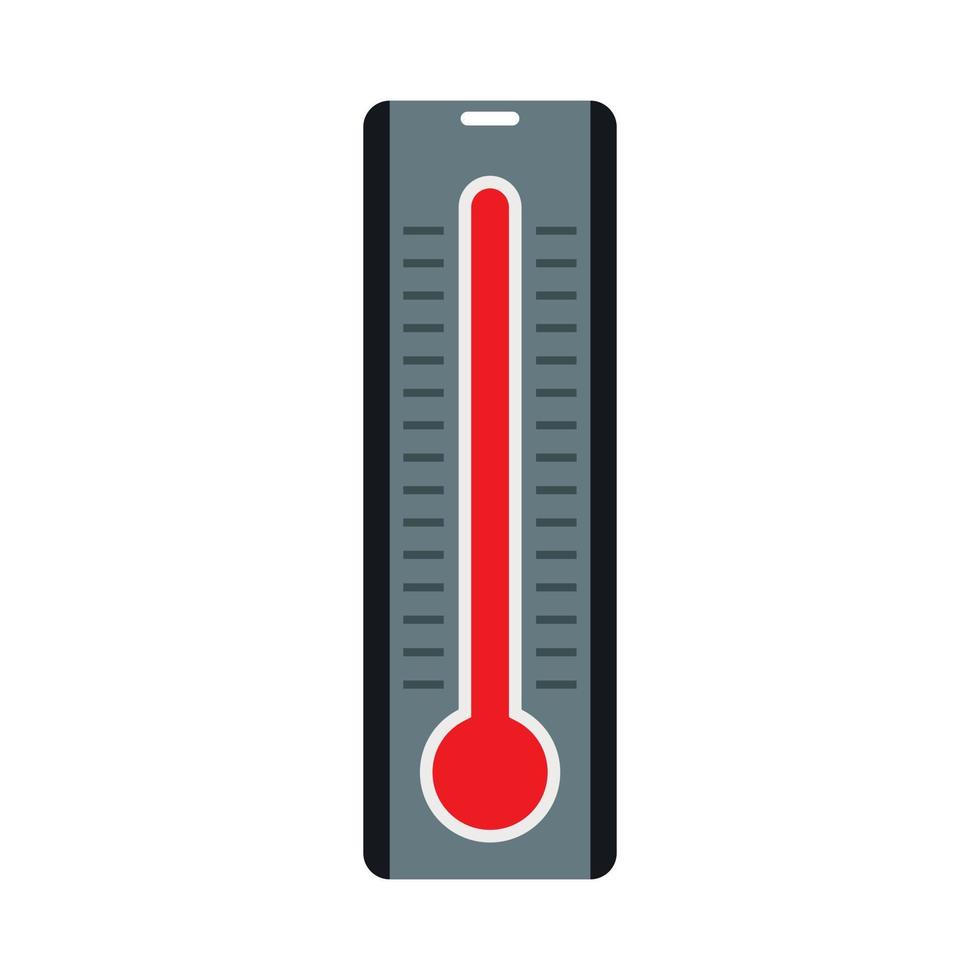 Thermometer With High Temperature Icon Flat Style 14609661 Vector Art thermometer-with-high-temperature-pattern-14988614-vector-art-at-vecteezy
