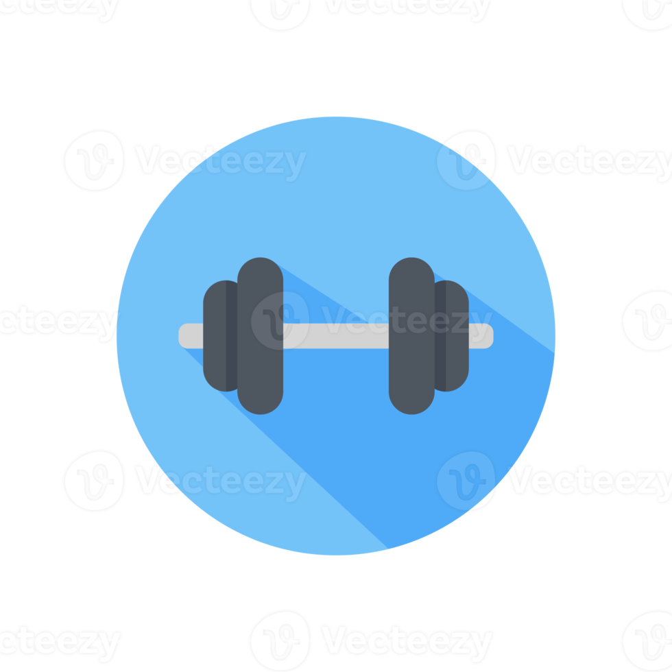 Fitness dumbbells made of steel with weights for lifting exercises to build muscle. png