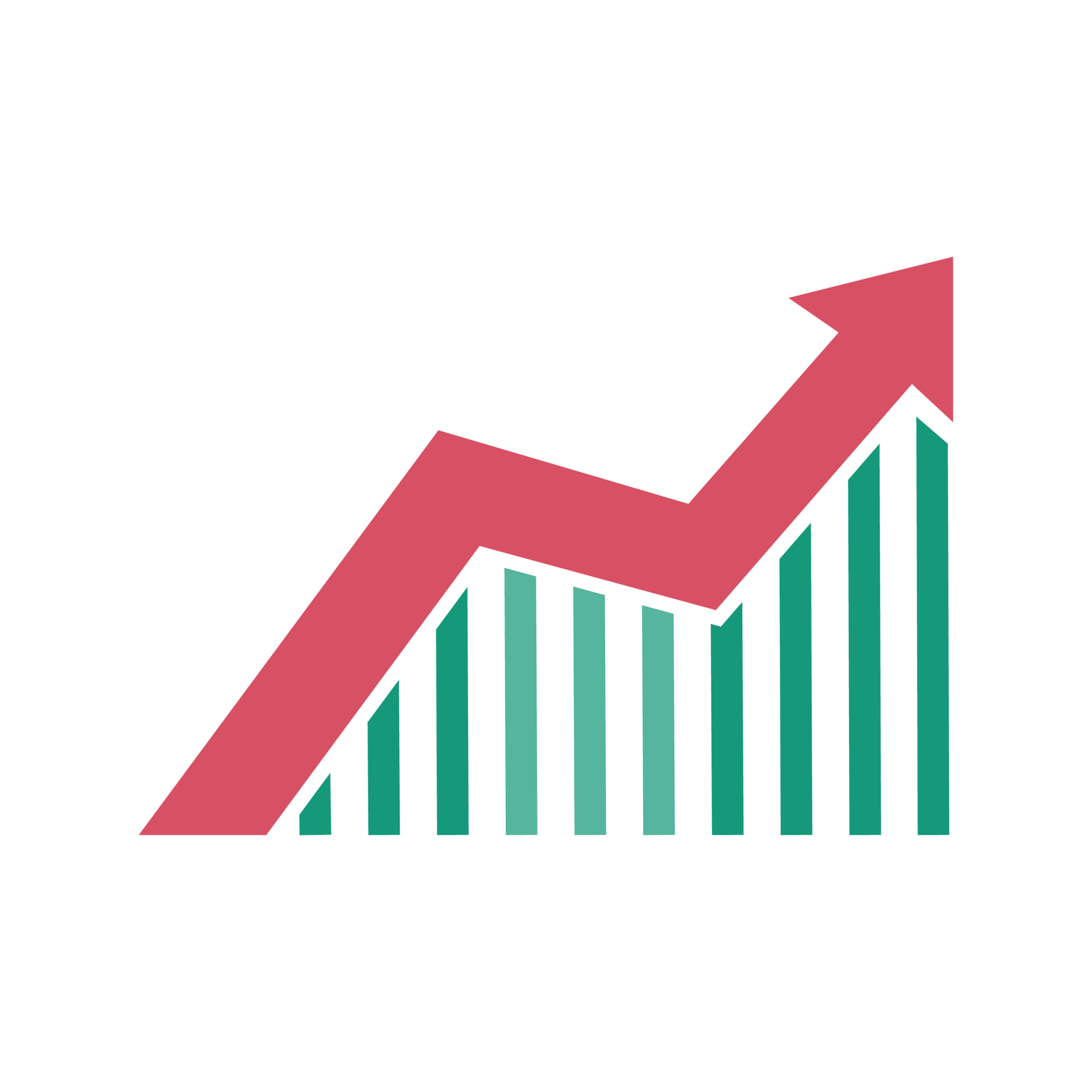 Stock chart. Digital asset investment idea. 14610851 PNG
