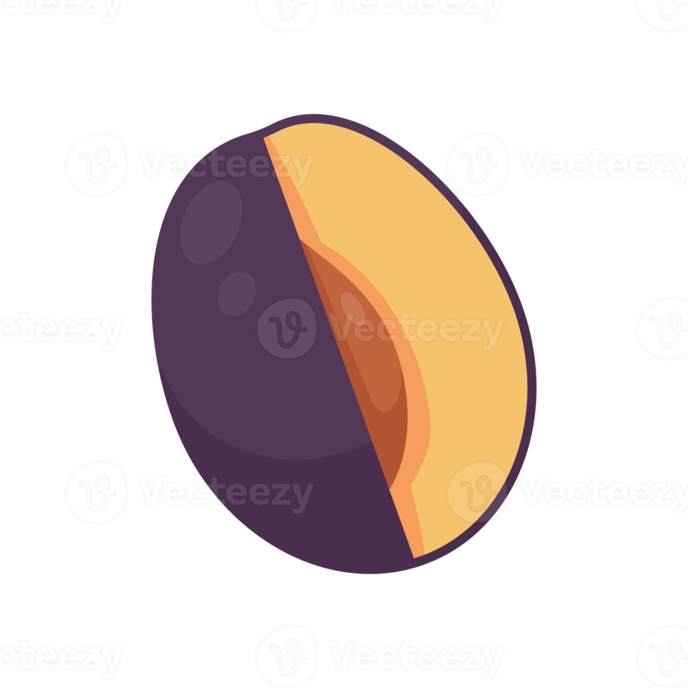 Purper pruimen hoog vezel fruit helpen de spijsvertering systeem gezond fruit voor vegetariërs png