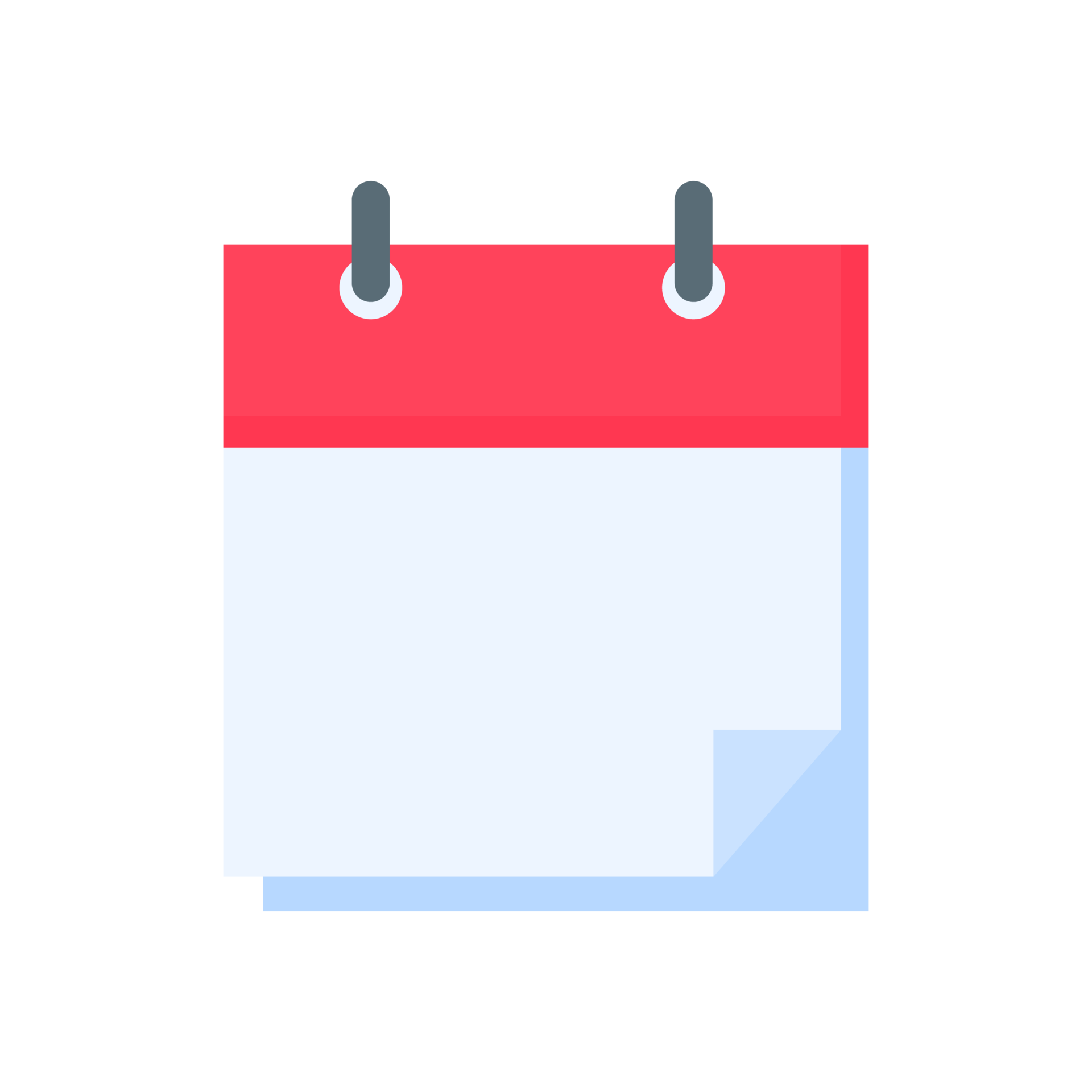 Calendar icon. A red calendar for reminders of appointments and