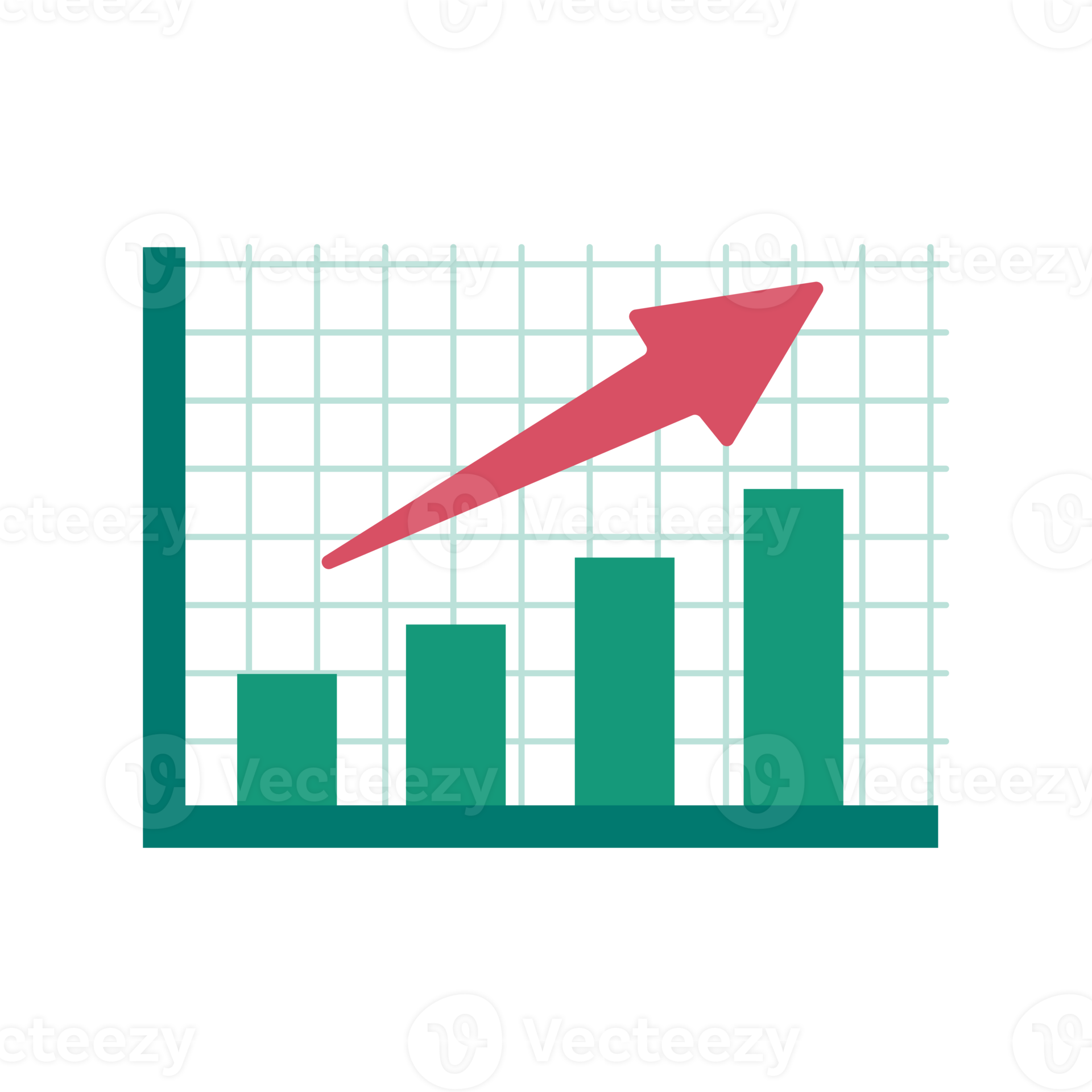 Stock chart. Digital asset investment idea. 14611805 PNG