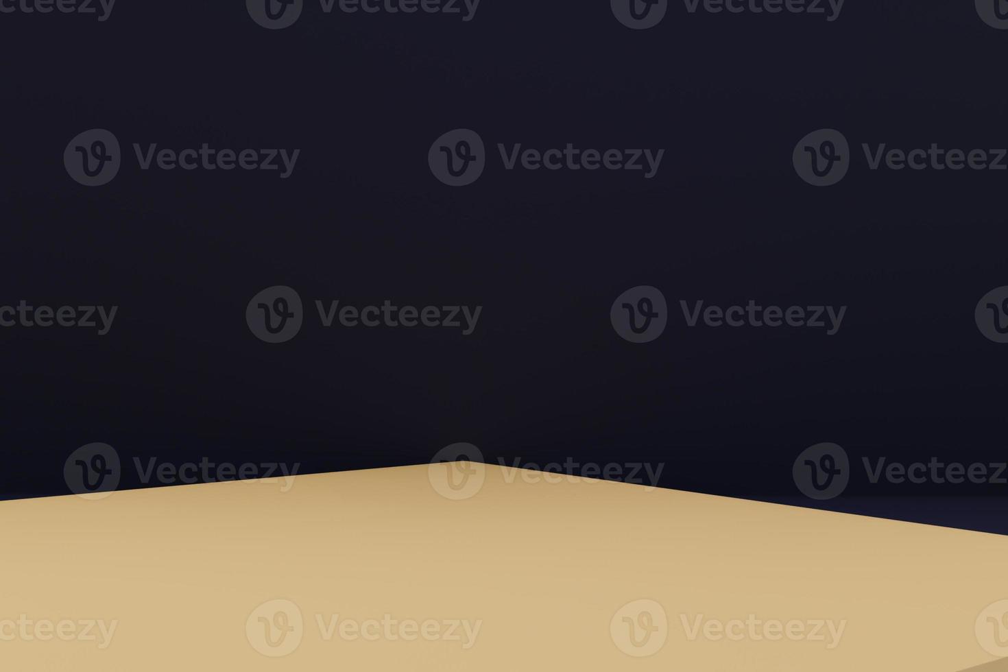 3D rendering scene with podium and abstract background. podium for cosmetic product presentation. photo