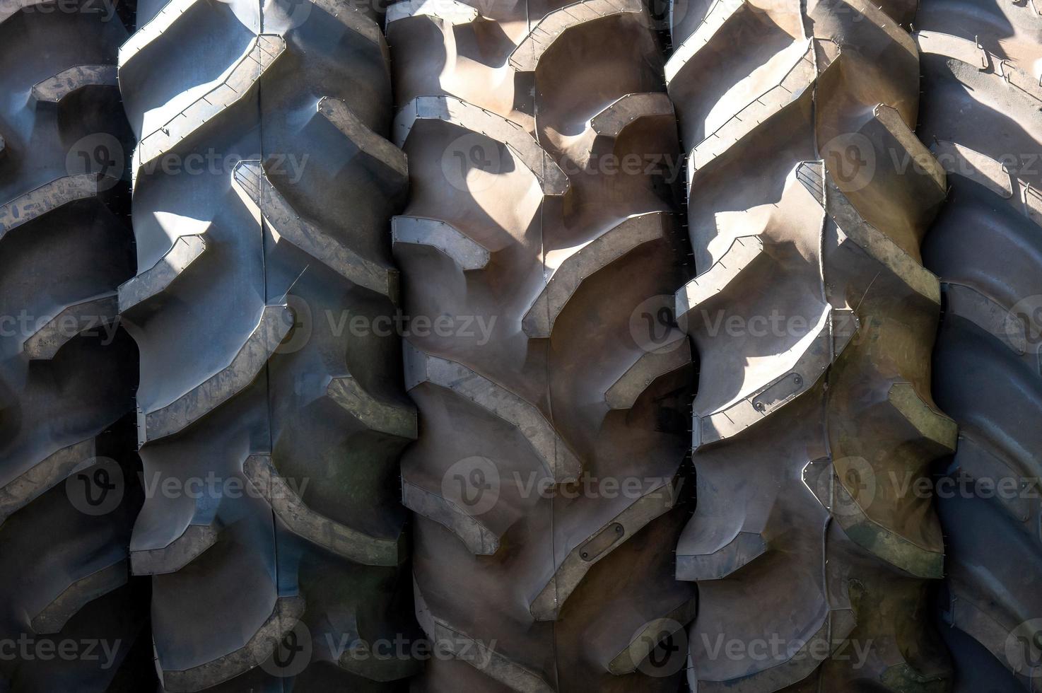 Big tires for agricultural tractors photo