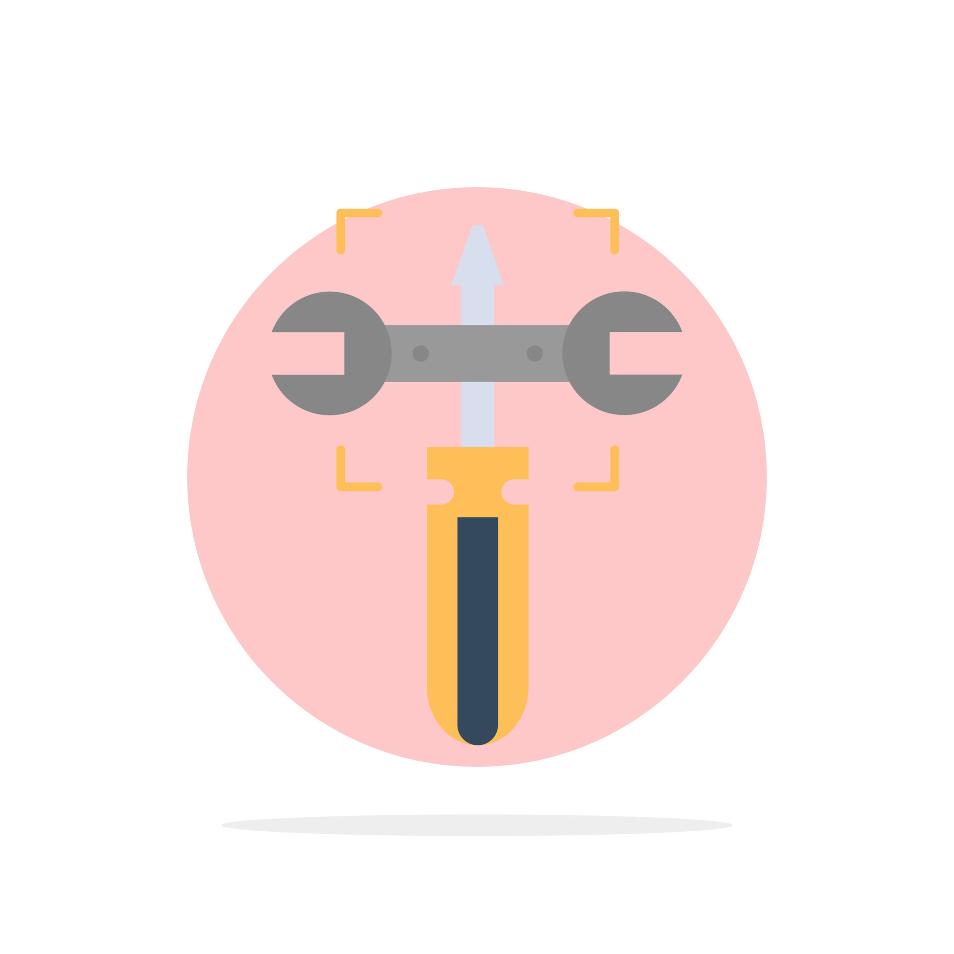 Setting Gear Wrench Screw Abstract Circle Background Flat color Icon