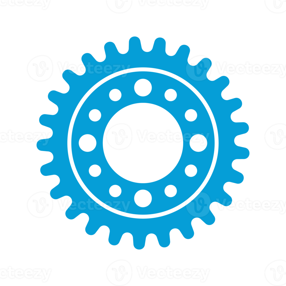 icône de roue dentée. équipement de machine pour définir des idées pour faire avancer les affaires grâce à l'innovation. png