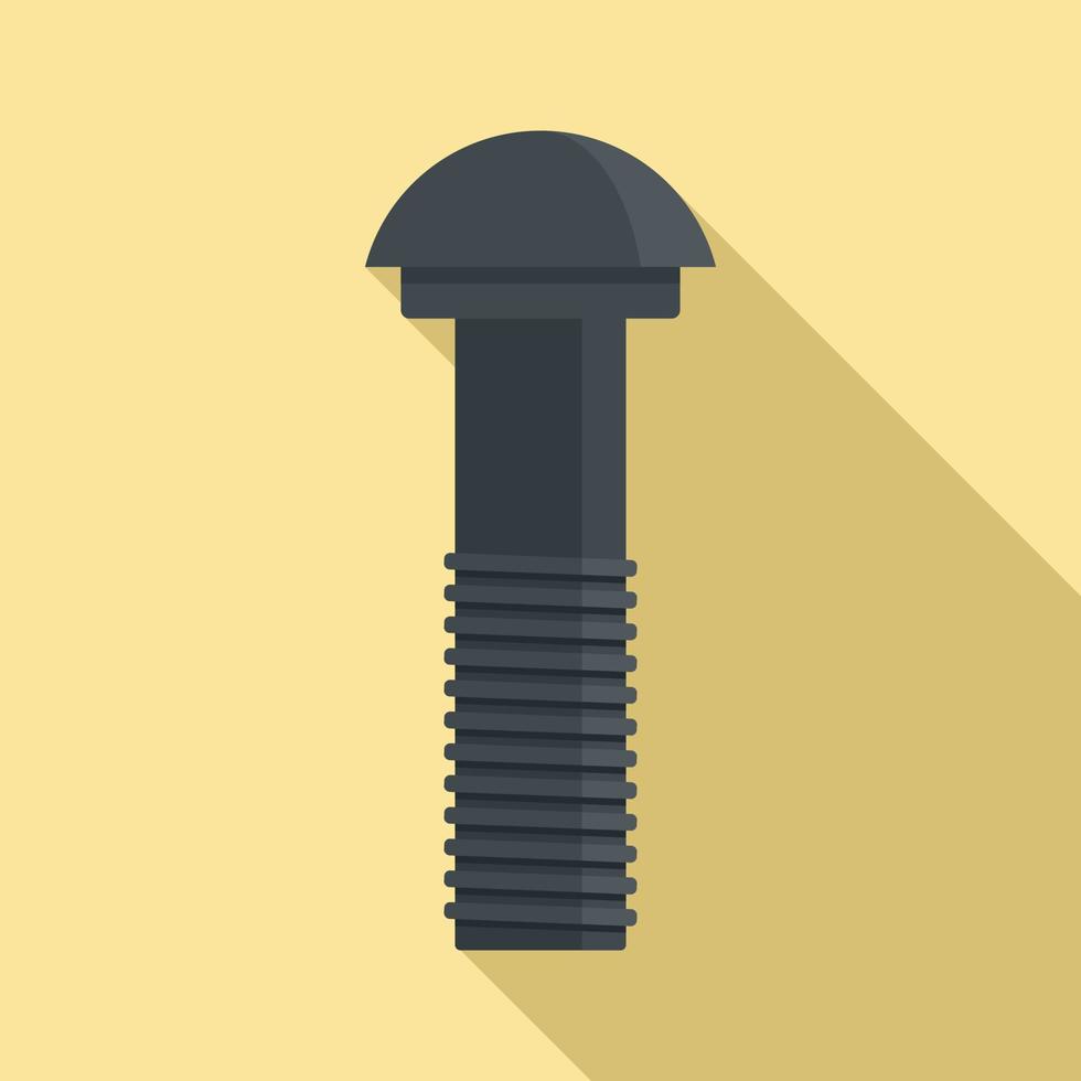Rivet icon, flat style 14613015 Vector Art at Vecteezy